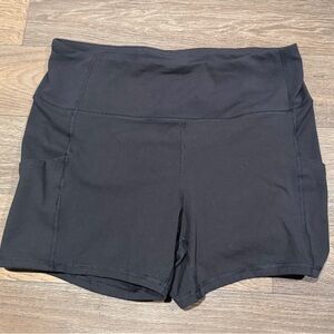 Laundry By Shelli Segal Black Athletic Shorts